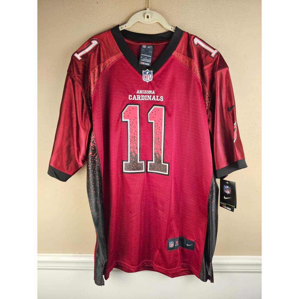 Nike Arizona Cardinals Larry Fitzgerald #11 NFL Football Jersey Men's Red 60